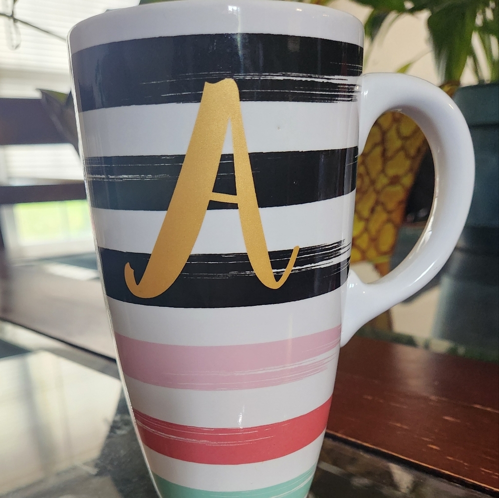 Monogram coffee mug